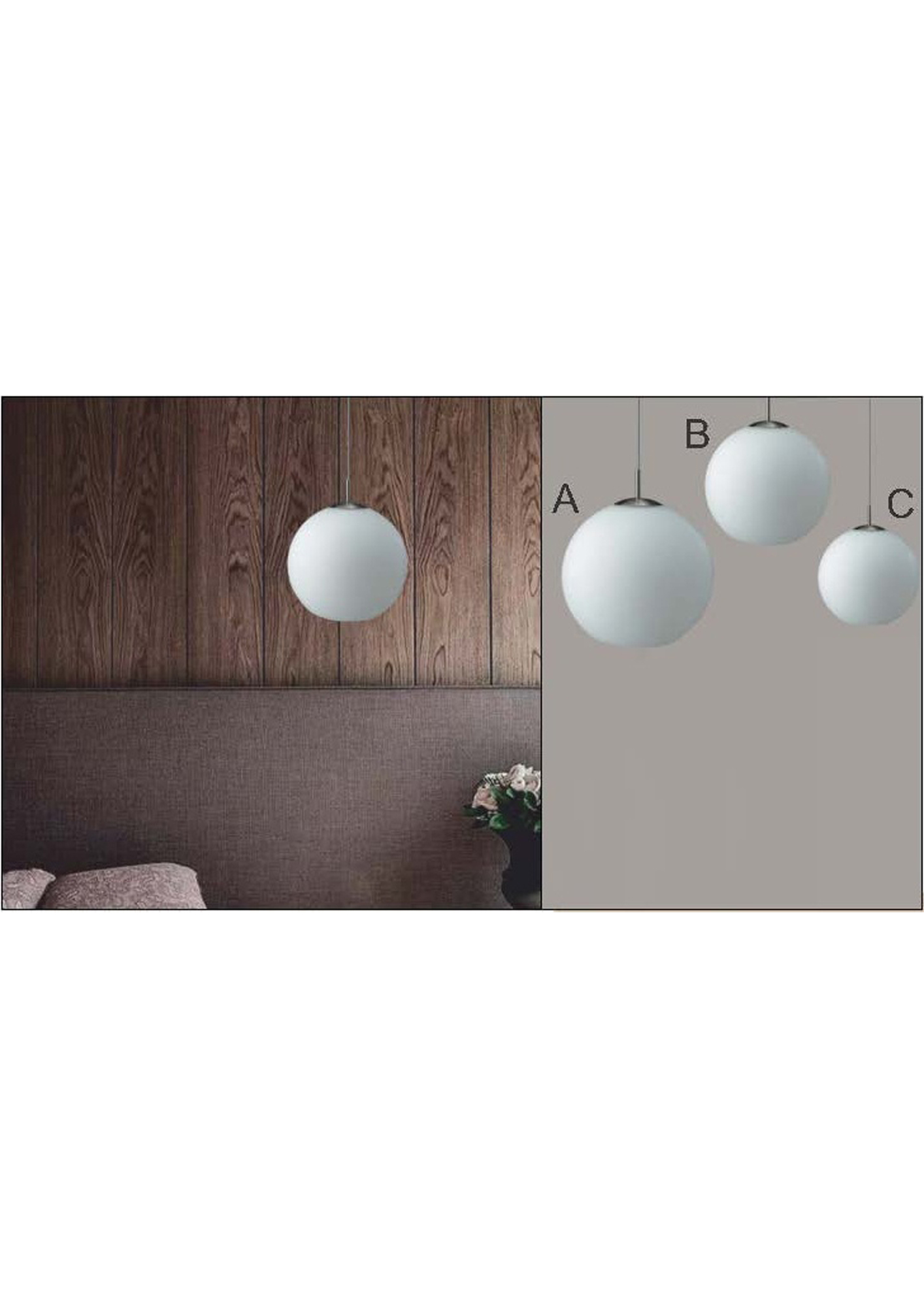 Beyond Lights - Globe Pendant Lamp- GL